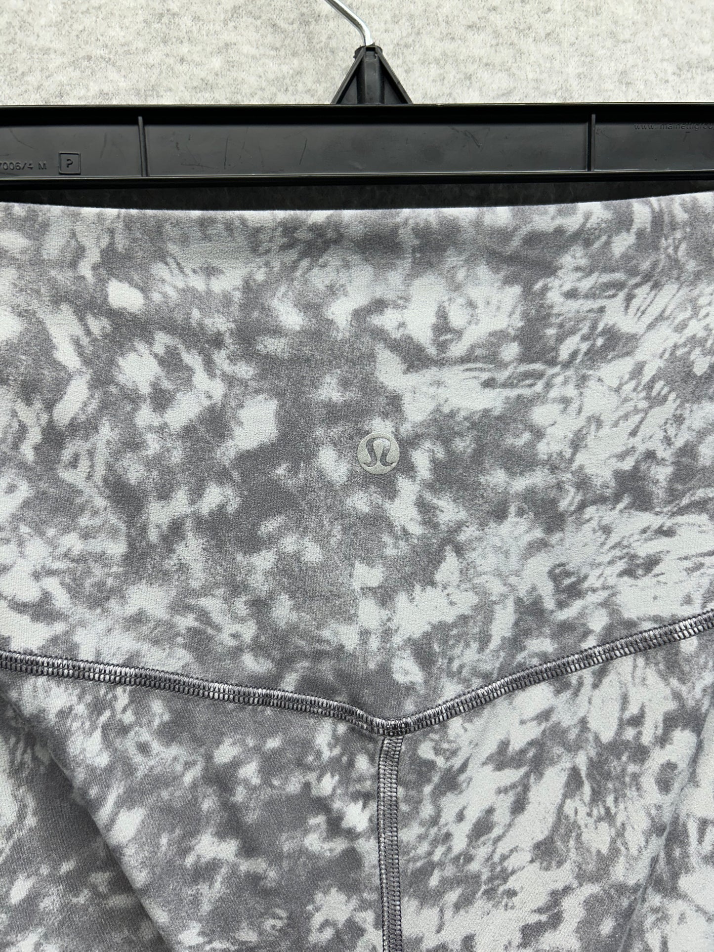 Lululemon Align Crop 21" Size 10 Summer Shade Ice Grey Multi