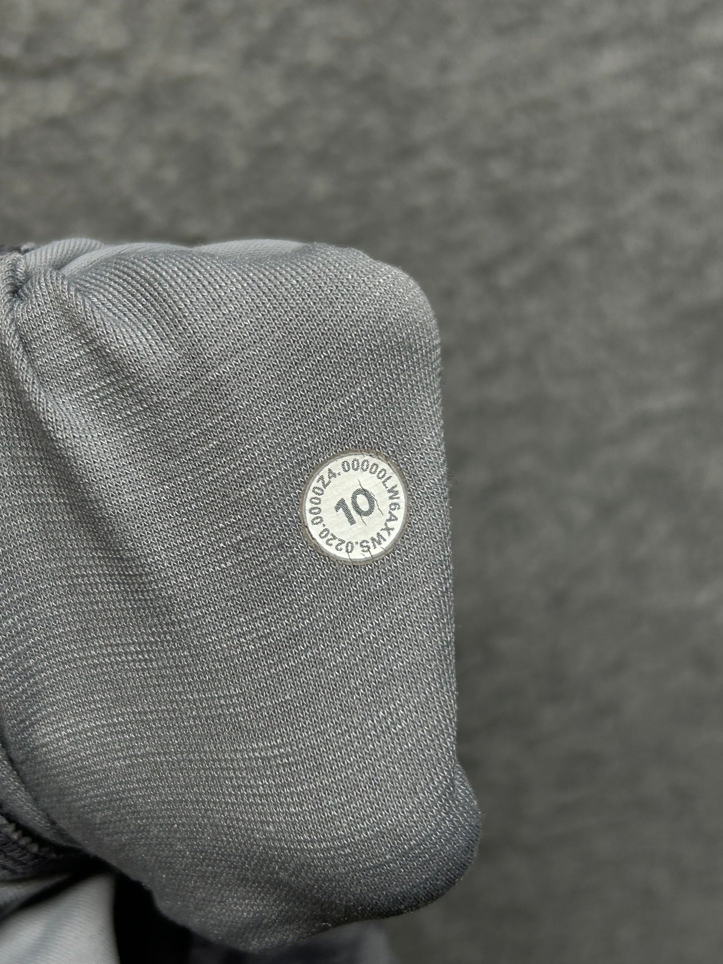 Lululemon Align Crop 21" Size 10 Summer Shade Ice Grey Multi