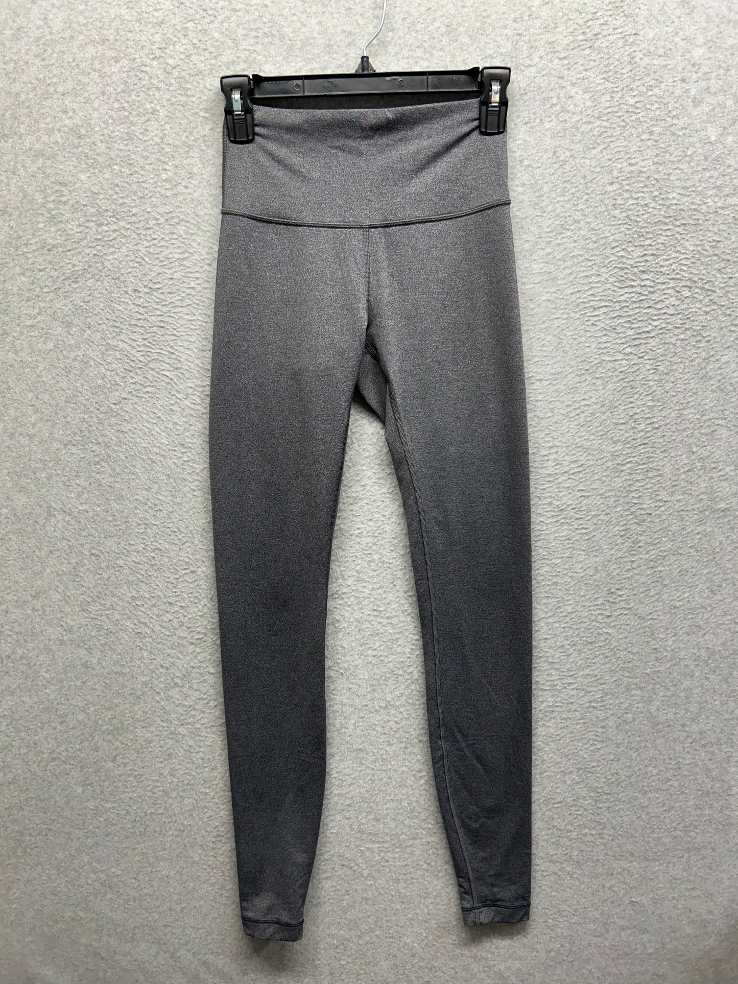 Lululemon Wunder Under High-Rise Tight 31" Luxtreme Size 6 Heathered Black