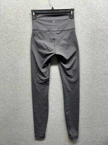 Lululemon Wunder Under High-Rise Tight 31" Luxtreme Size 6 Heathered Black
