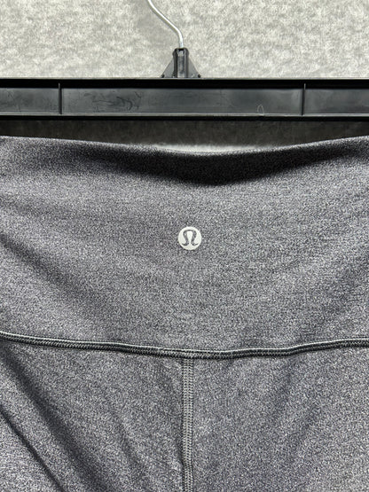 Lululemon Wunder Under High-Rise Tight 31" Luxtreme Size 6 Heathered Black