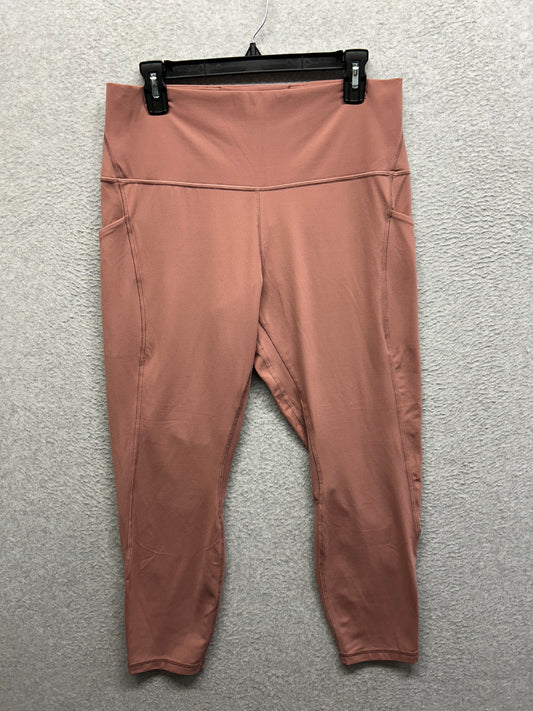 Lululemon Align High Rise Pant with Pockets 25" Size 14 Spiced Chai