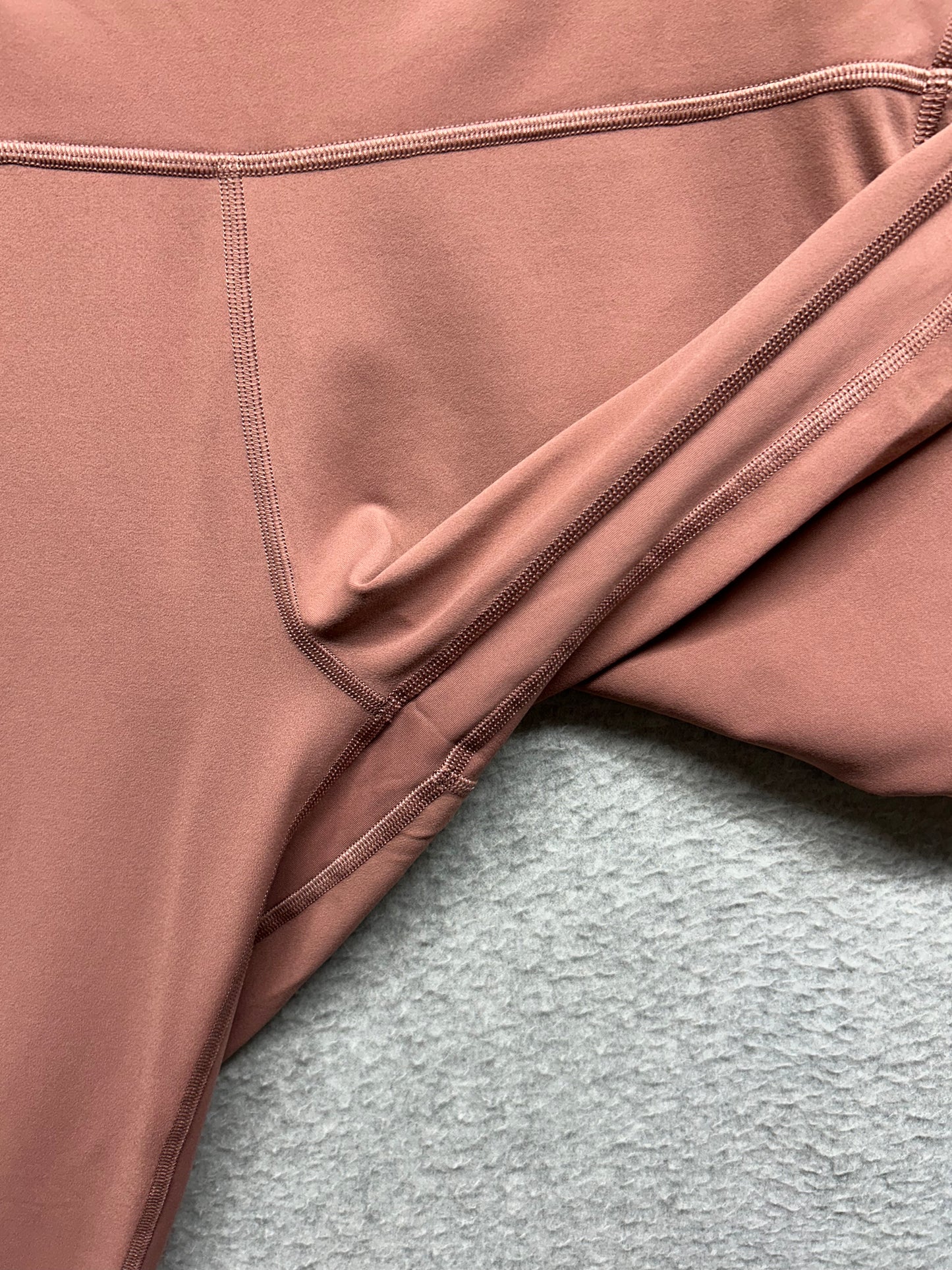 Lululemon Align High Rise Pant with Pockets 25" Size 14 Spiced Chai