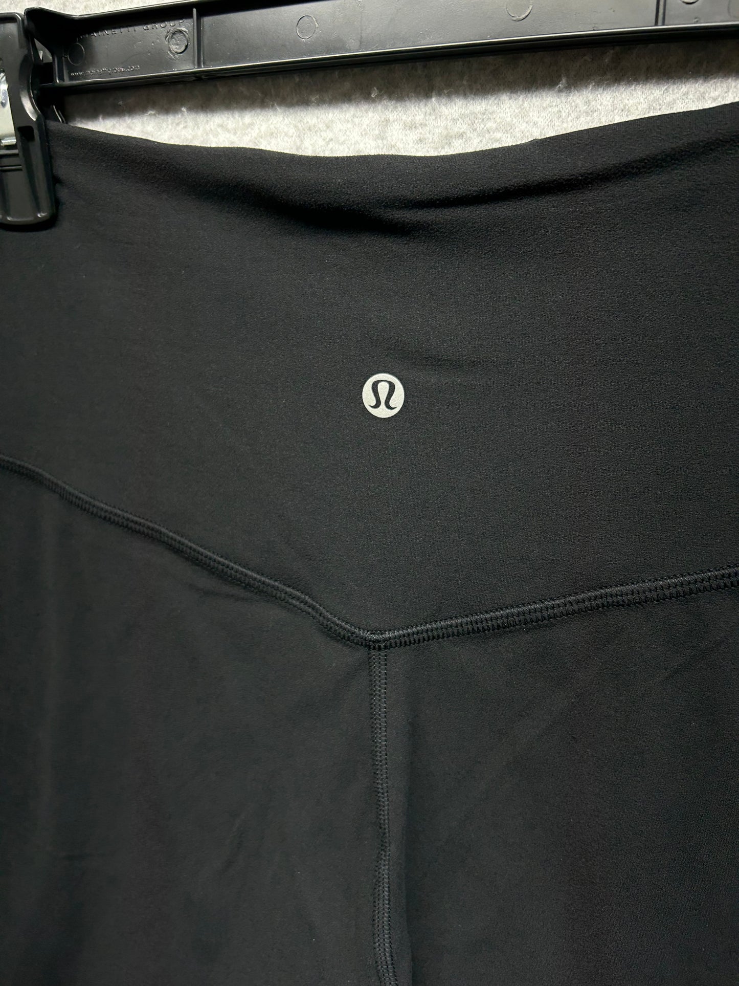 Lululemon Align High-Rise Wide Leg Crop 23" Size 12 Black