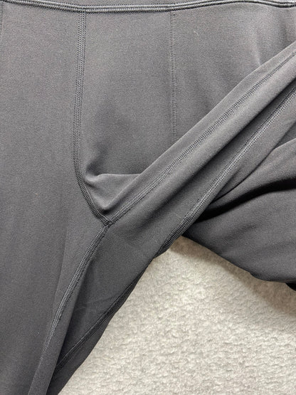 Lululemon Align High-Rise Wide Leg Crop 23" Size 12 Black