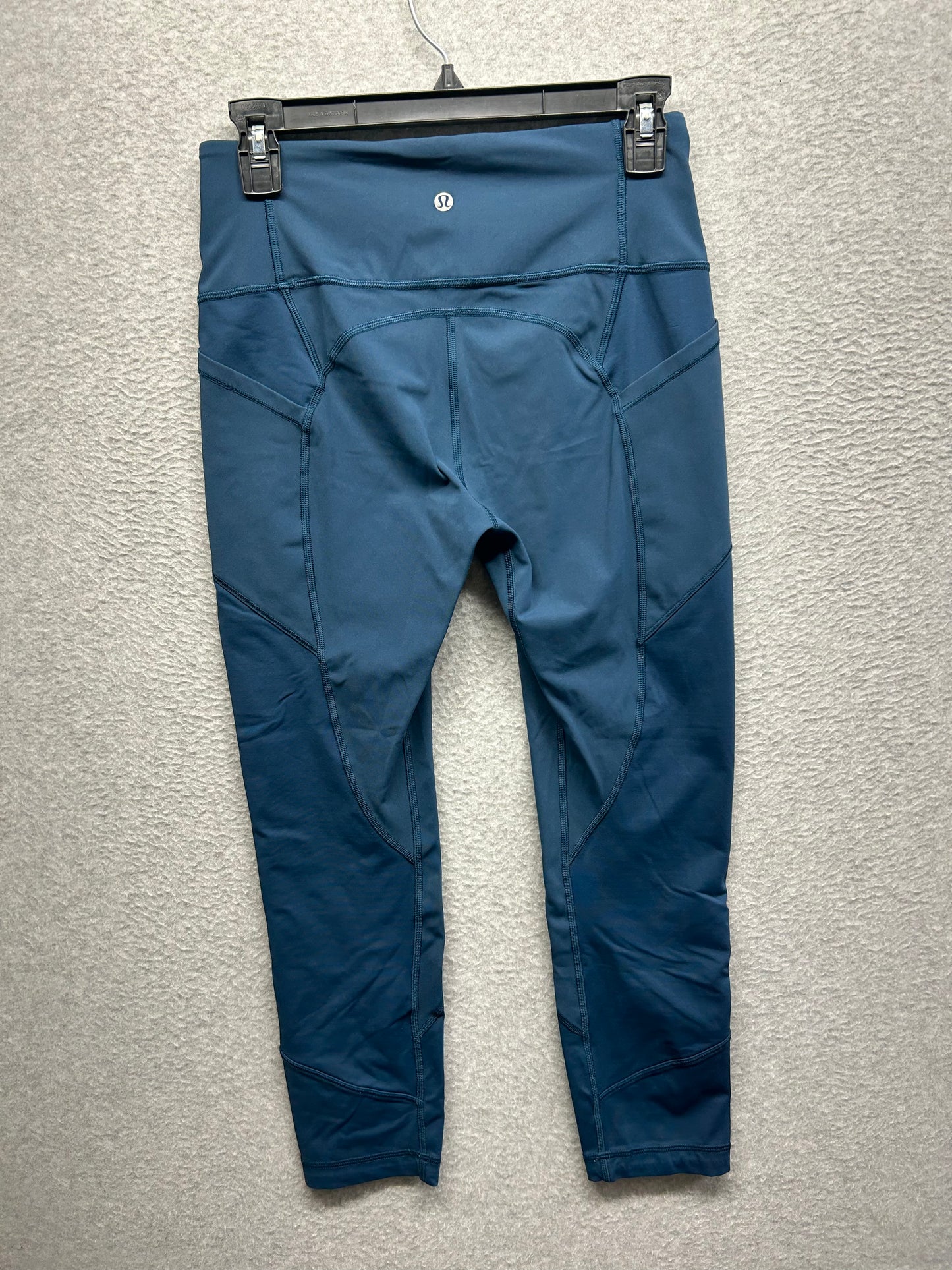 Lululemon All The Right Places Crop II 23" Size 8 Night Diver