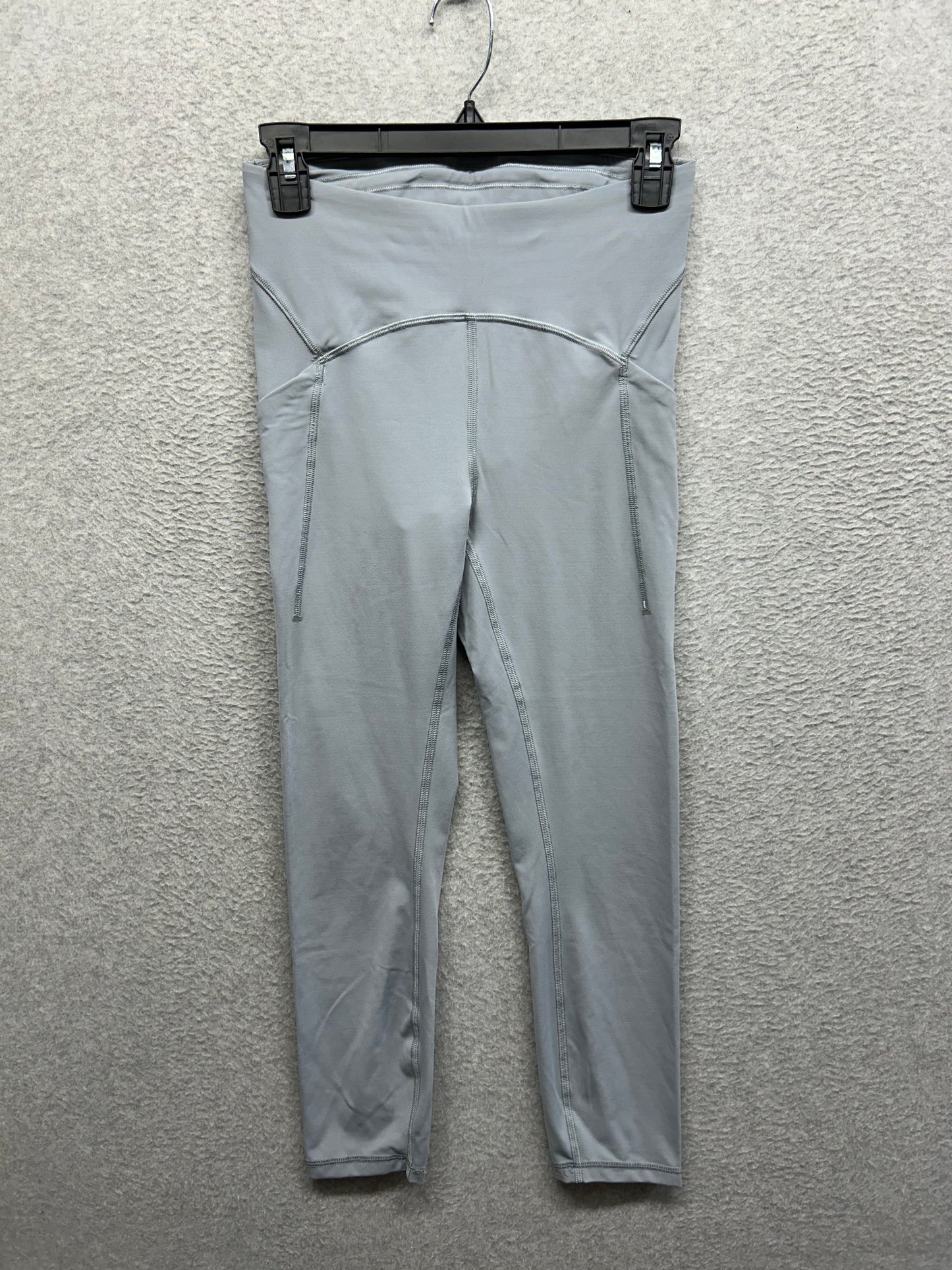 Lululemon Power Thru High-Rise Crop 23" Size 6 Rhino Grey