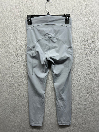 Lululemon Power Thru High-Rise Crop 23" Size 6 Rhino Grey