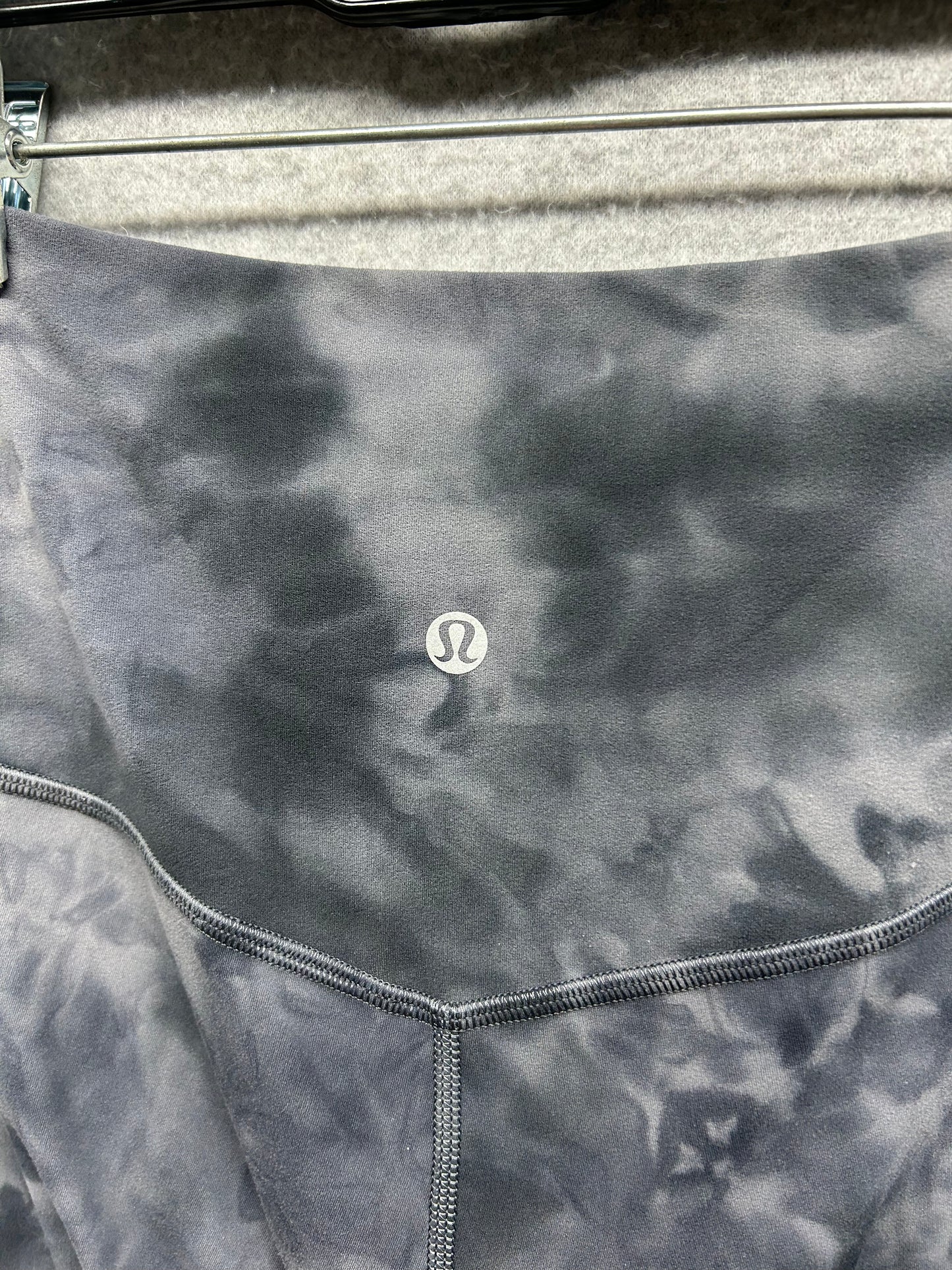 Lululemon Align High-Rise Pant 25" Size 2 Diamond Dye Pitch Grey Graphite Grey