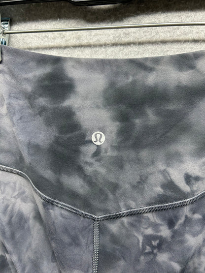 Lululemon Align High-Rise Pant 25" Size 2 Diamond Dye Pitch Grey Graphite Grey