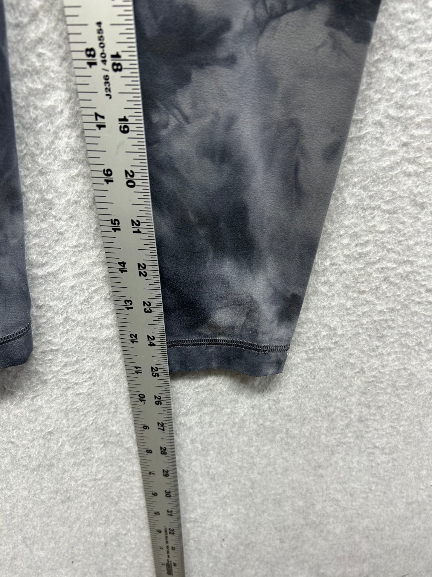 Lululemon Align High-Rise Pant 25" Size 2 Diamond Dye Pitch Grey Graphite Grey