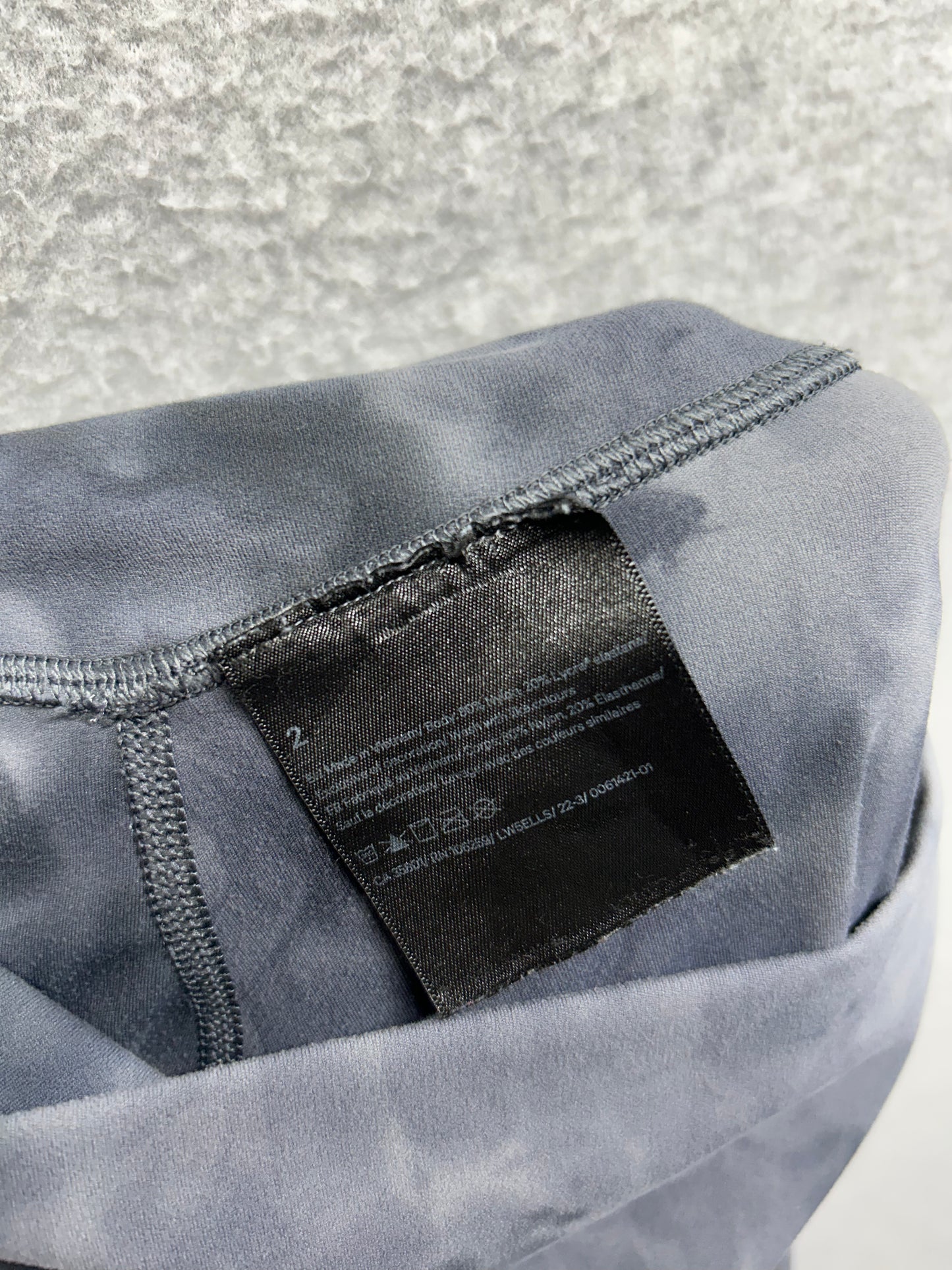 Lululemon Align High-Rise Pant 25" Size 2 Diamond Dye Pitch Grey Graphite Grey