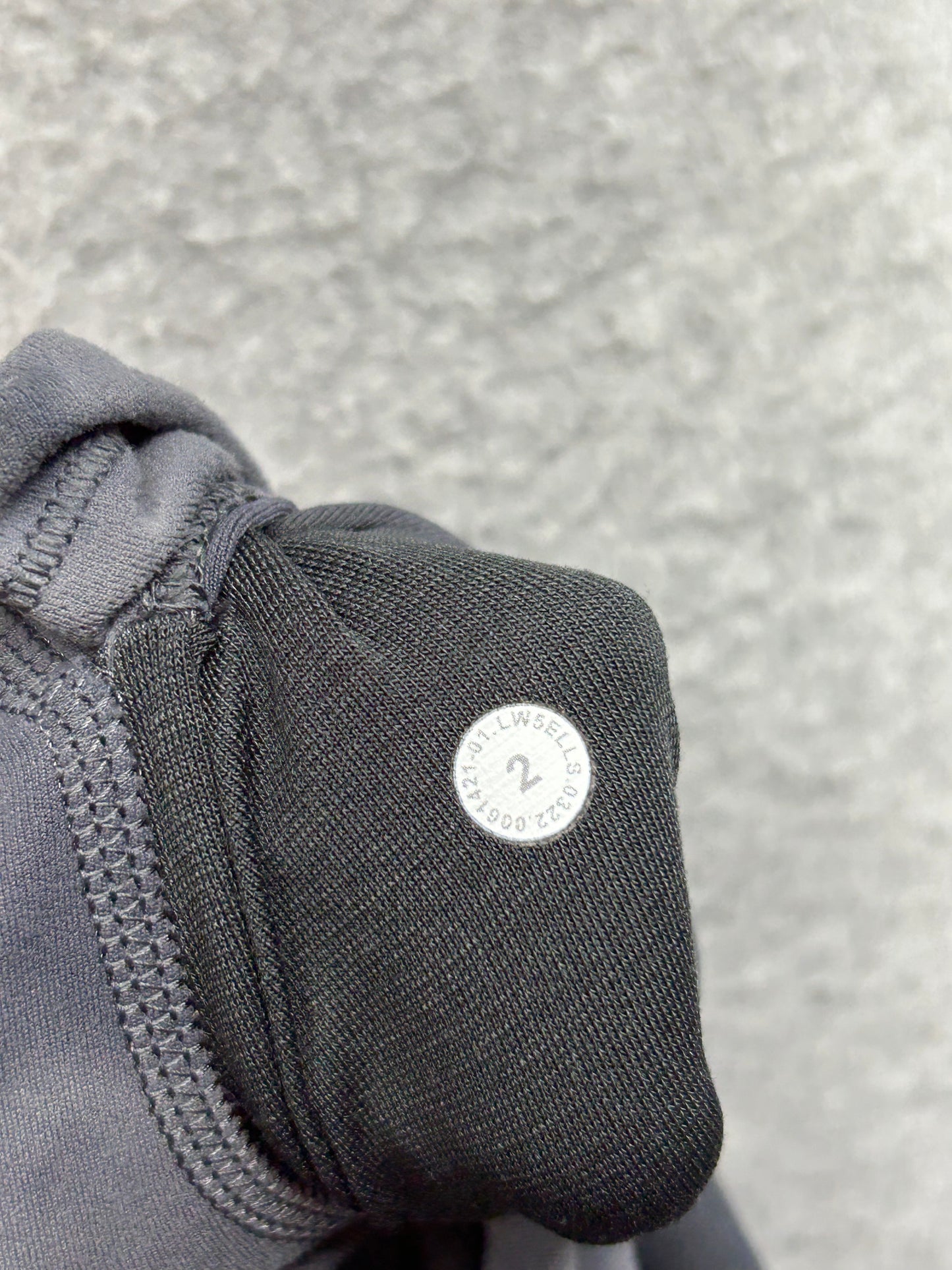 Lululemon Align High-Rise Pant 25" Size 2 Diamond Dye Pitch Grey Graphite Grey