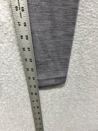 Lululemon Align Pant II 25" Size 2 Mini Heathered Herringbone Heathered Black