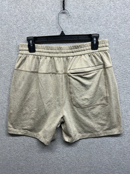 Lululemon Soft Jersey Short 5" Size Medium (Square) Beige