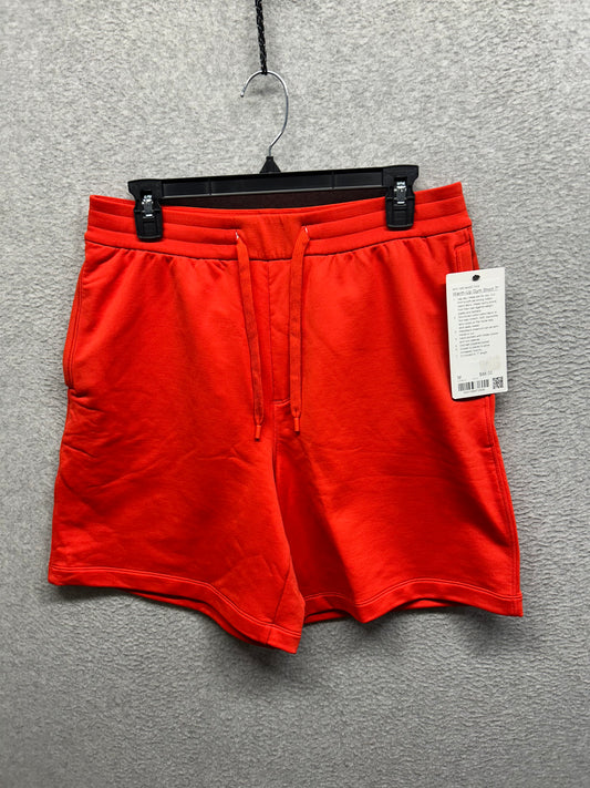 Lululemon Warm-Up Unlined Gym Short 7" Size Medium Cherry Ember