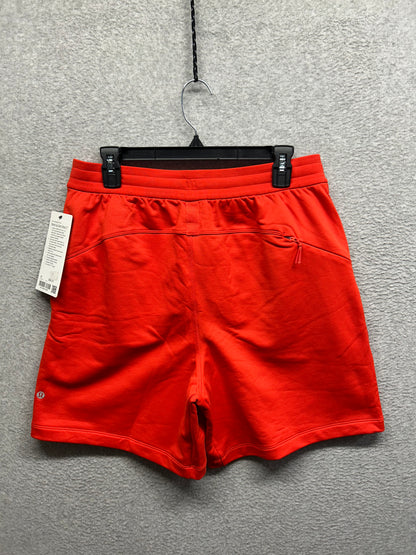 Lululemon Warm-Up Unlined Gym Short 7" Size Medium Cherry Ember
