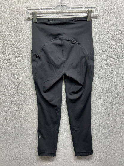 Lululemon Swift Speed High-Rise Crop 21" Size 2 Black
