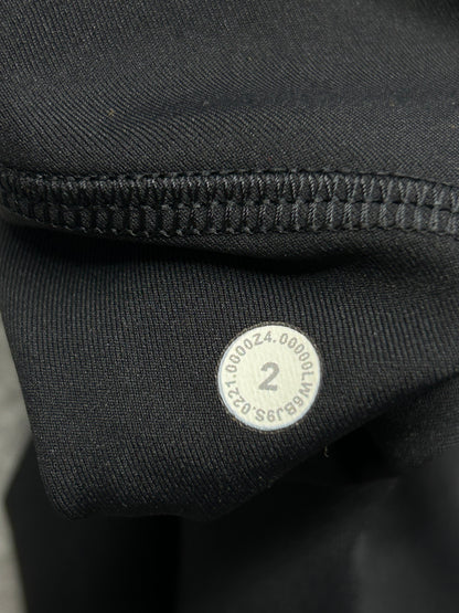 Lululemon Swift Speed High-Rise Crop 21" Size 2 Black