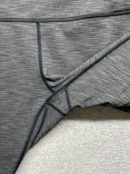 Lululemon Wunder Under Pant Hi-Rise Full-On Luxtreme 25" Size 12 Heathered Black
