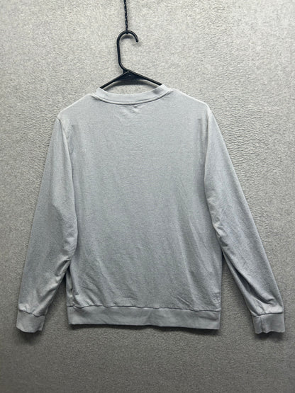 Vuori Ponto Performance Crew Pullover Dreamknit Size Large Gray
