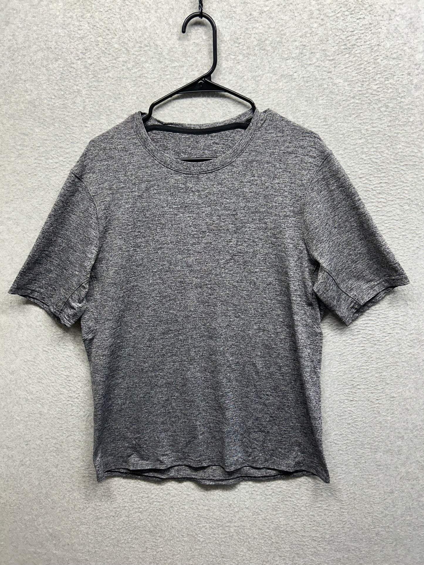 Lululemon Drysense Mesh Short Sleeve Size Medium Heathered Gray