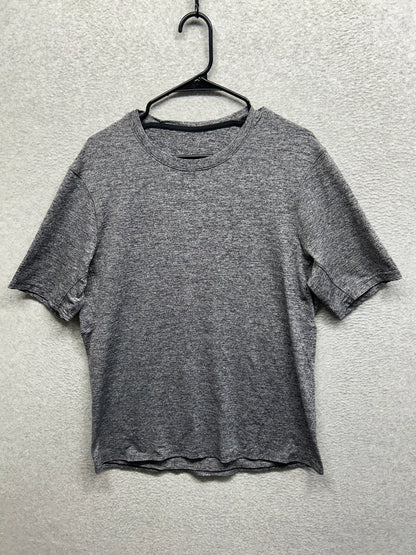 Lululemon Drysense Mesh Short Sleeve Size Medium Heathered Gray