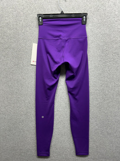 Lululemon Wunder Train High-Rise Tight 28" Size 4 College Purple