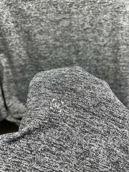 Lululemon Drysense Mesh Short Sleeve Size Medium Heathered Gray
