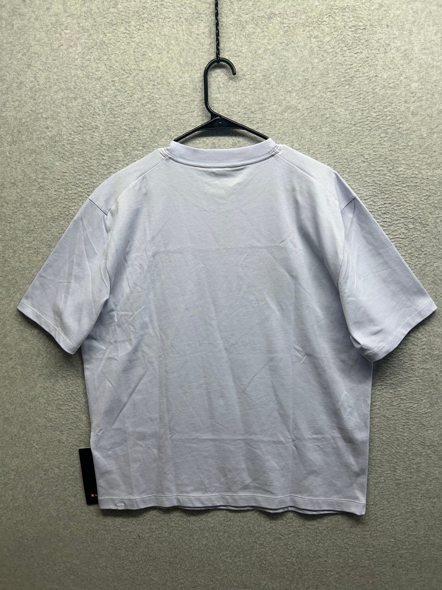 Lululemon Heavyweight Cotton T-Shirt Meet Your Courtside Size Large Serene Blue