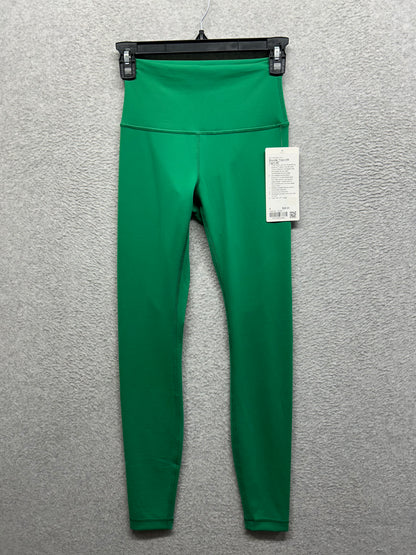 Lululemon Wunder Train High-Rise Tight 28" Size 4 Raceway Green