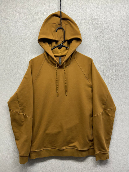 Lululemon City Sweat Pullover Hoodie French Terry Mens Size Large Burnt Caramel