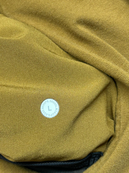 Lululemon City Sweat Pullover Hoodie French Terry Mens Size Large Burnt Caramel