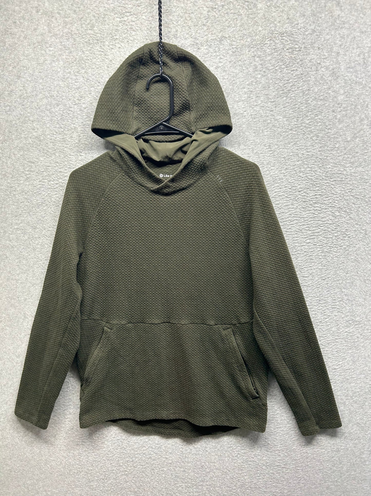 Lululemon At Ease Hoodie Size Medium Smoked Spruce