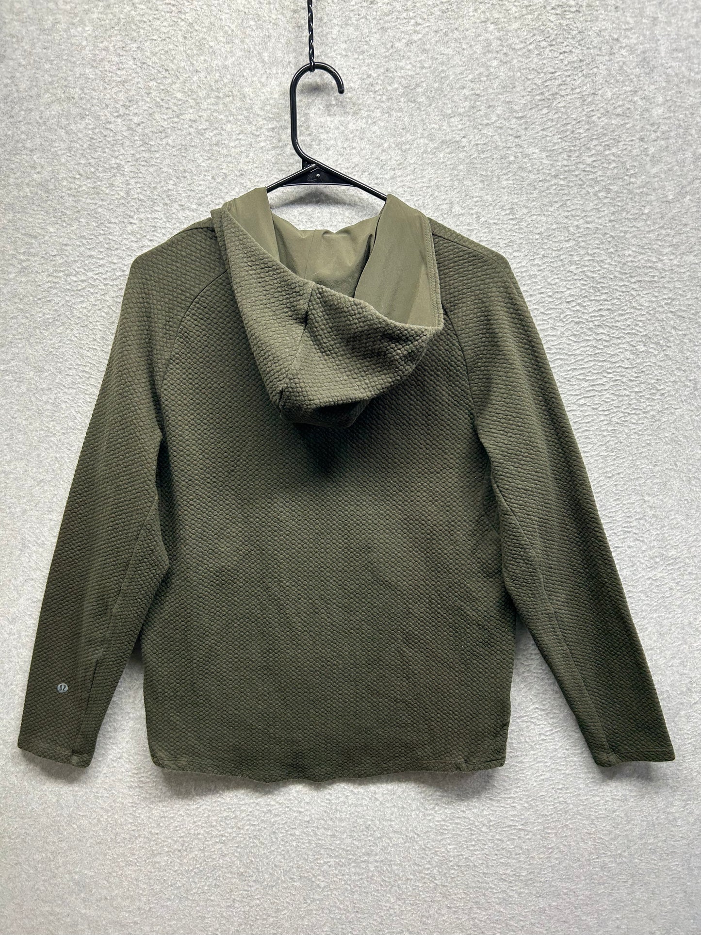 Lululemon At Ease Hoodie Size Medium Smoked Spruce