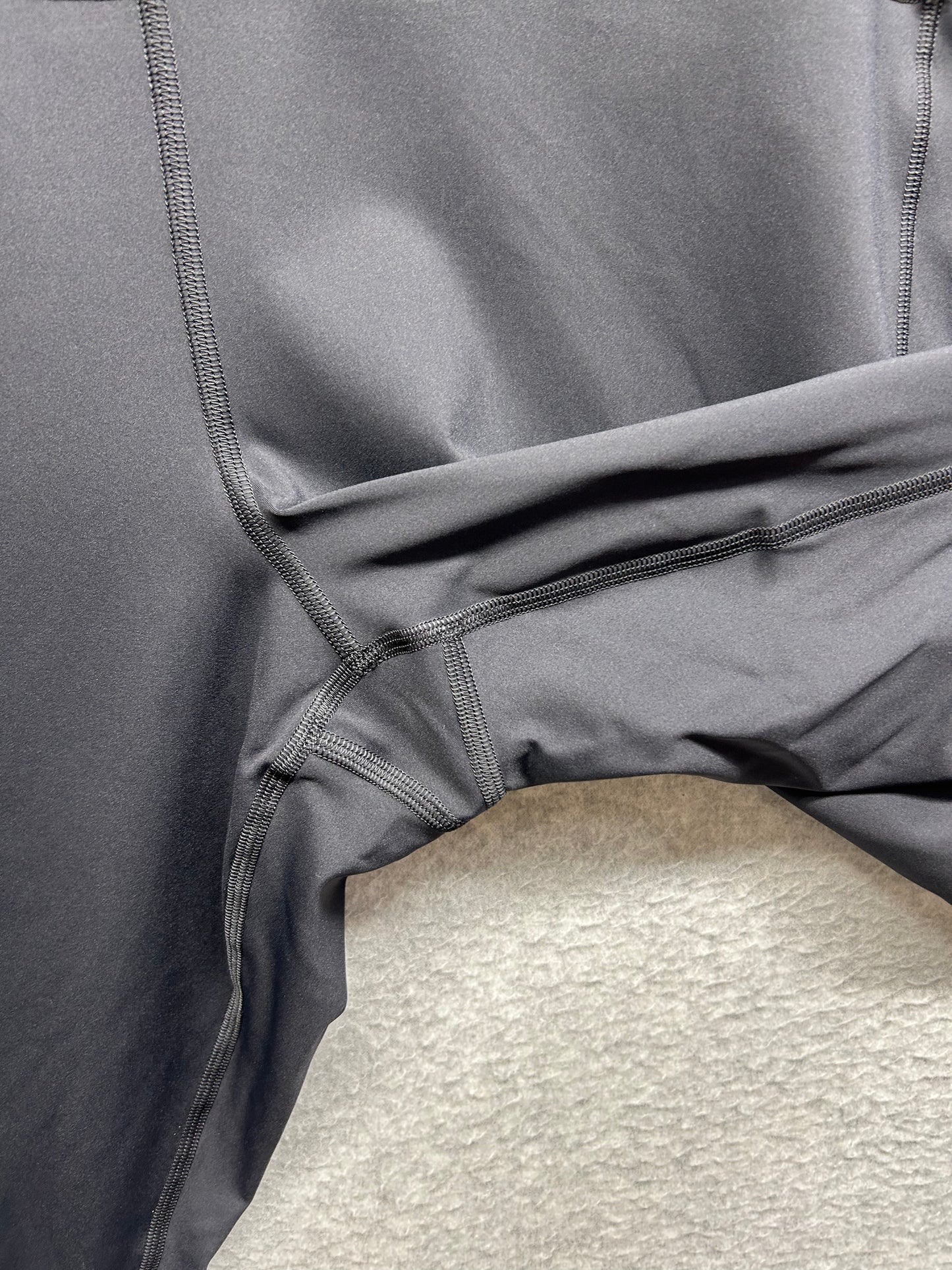 Lululemon Fast & Free 7/8 Tight II Nulux 23" Size 20 Black