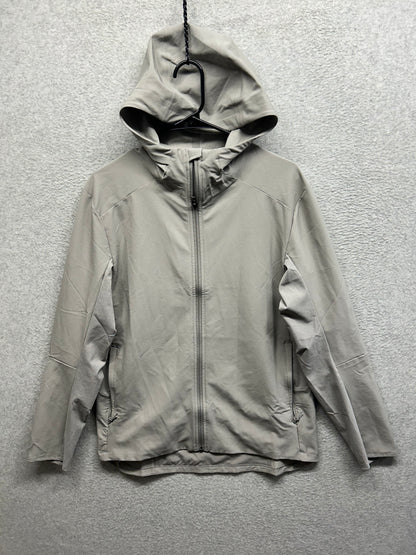 Lululemon Warp Light Packable Jacket Size Medium Gull Grey