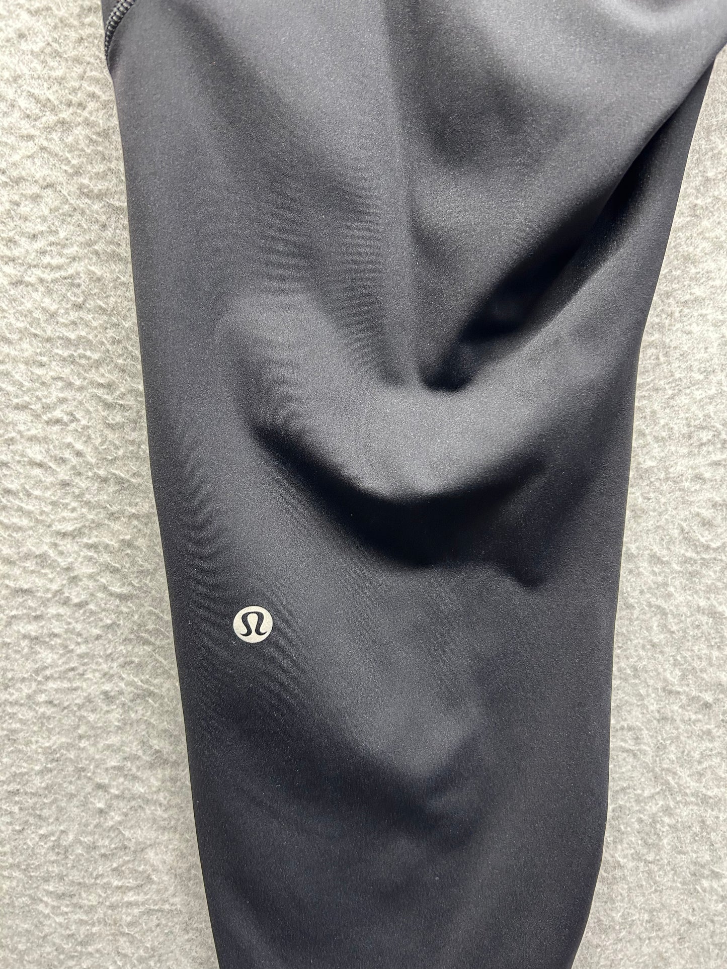 Lululemon Fast & Free 7/8 Tight II Nulux 23" Size 18 Black