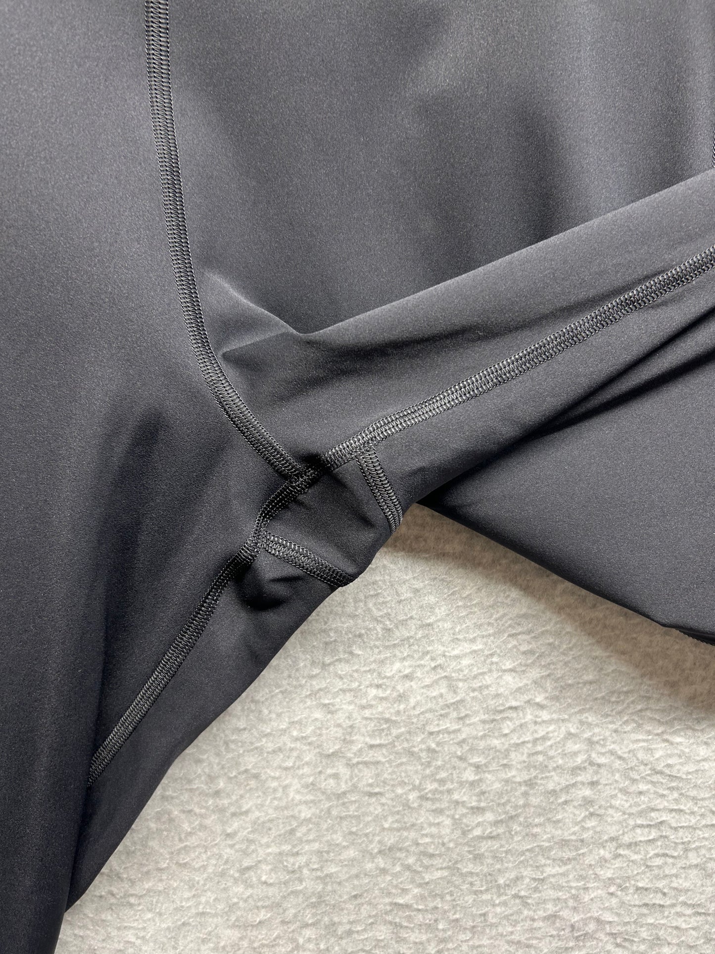 Lululemon Fast & Free 7/8 Tight II Nulux 23" Size 18 Black