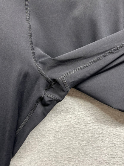 Lululemon Fast & Free 7/8 Tight II Nulux 23" Size 18 Black