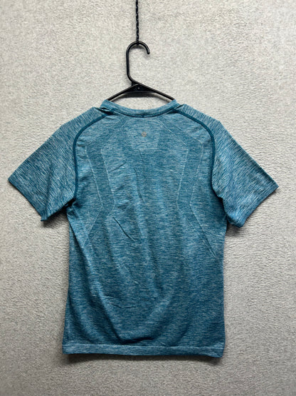 Lululemon Metal Vent Tech Short Sleeve V Size Small Poseidon