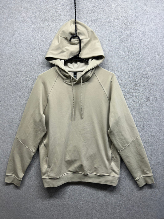 Lululemon City Sweat Pullover Hoodie French Terry Size Medium Raw Linen