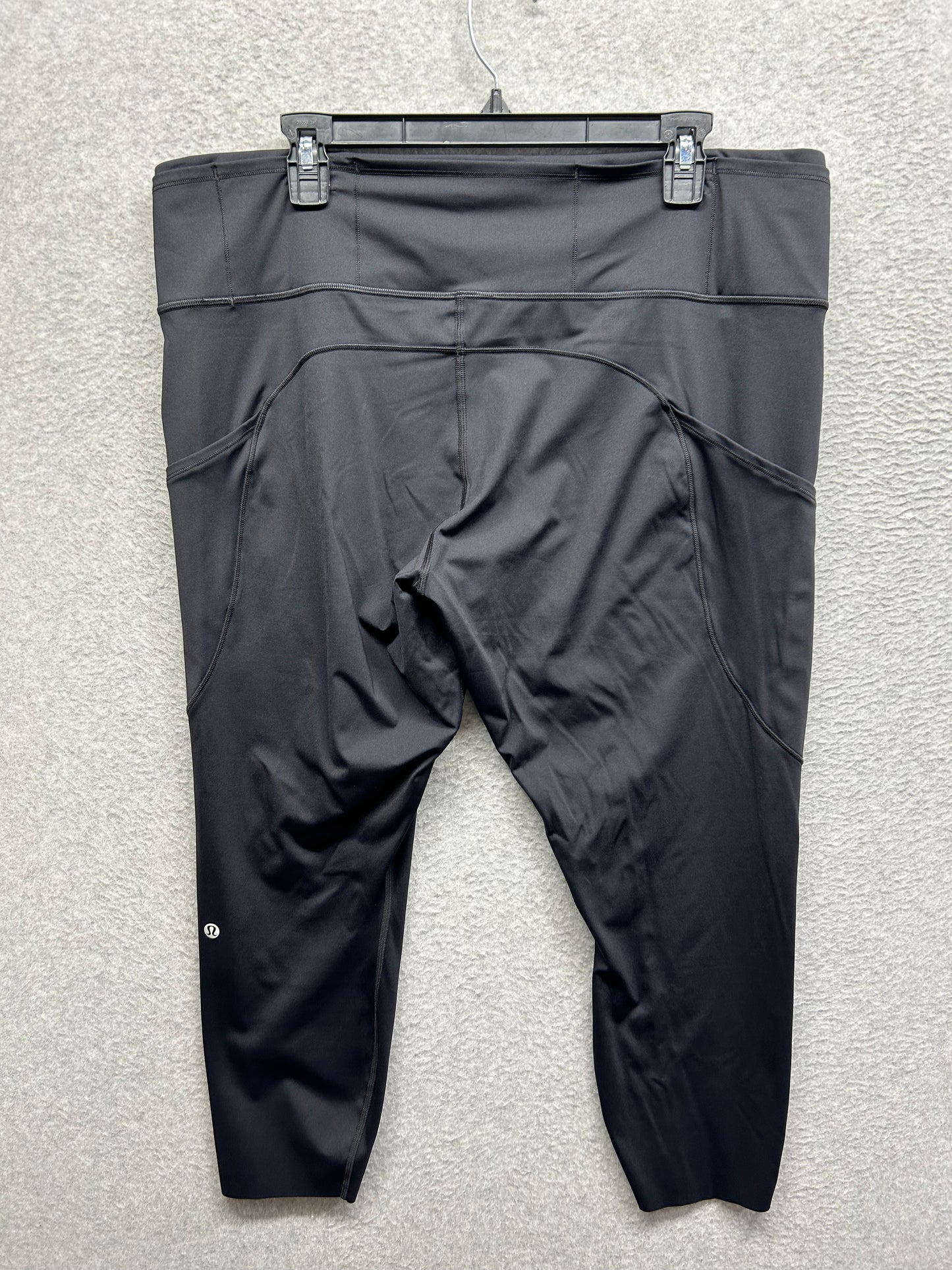 Lululemon Fast & Free 7/8 Tight II Nulux 23" Size 20 Black