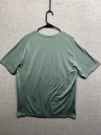 Lululemon Metal Vent Tech Surge Short Sleeve Size XL Mystic Green