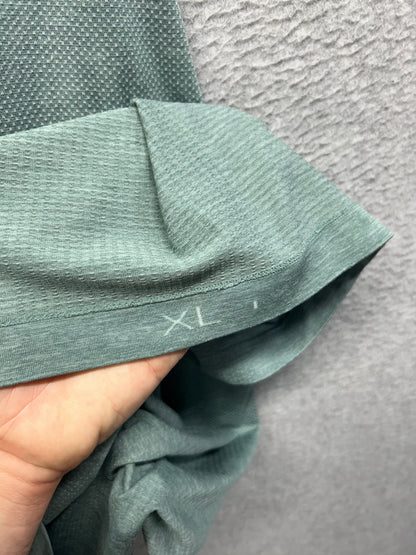 Lululemon Metal Vent Tech Surge Short Sleeve Size XL Mystic Green