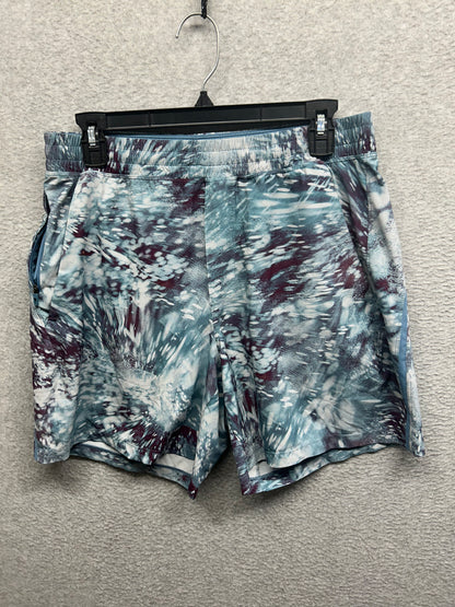 Lululemon Pace Breaker Shorts 7” Size Large Flicker Pace Utility Blue Multi