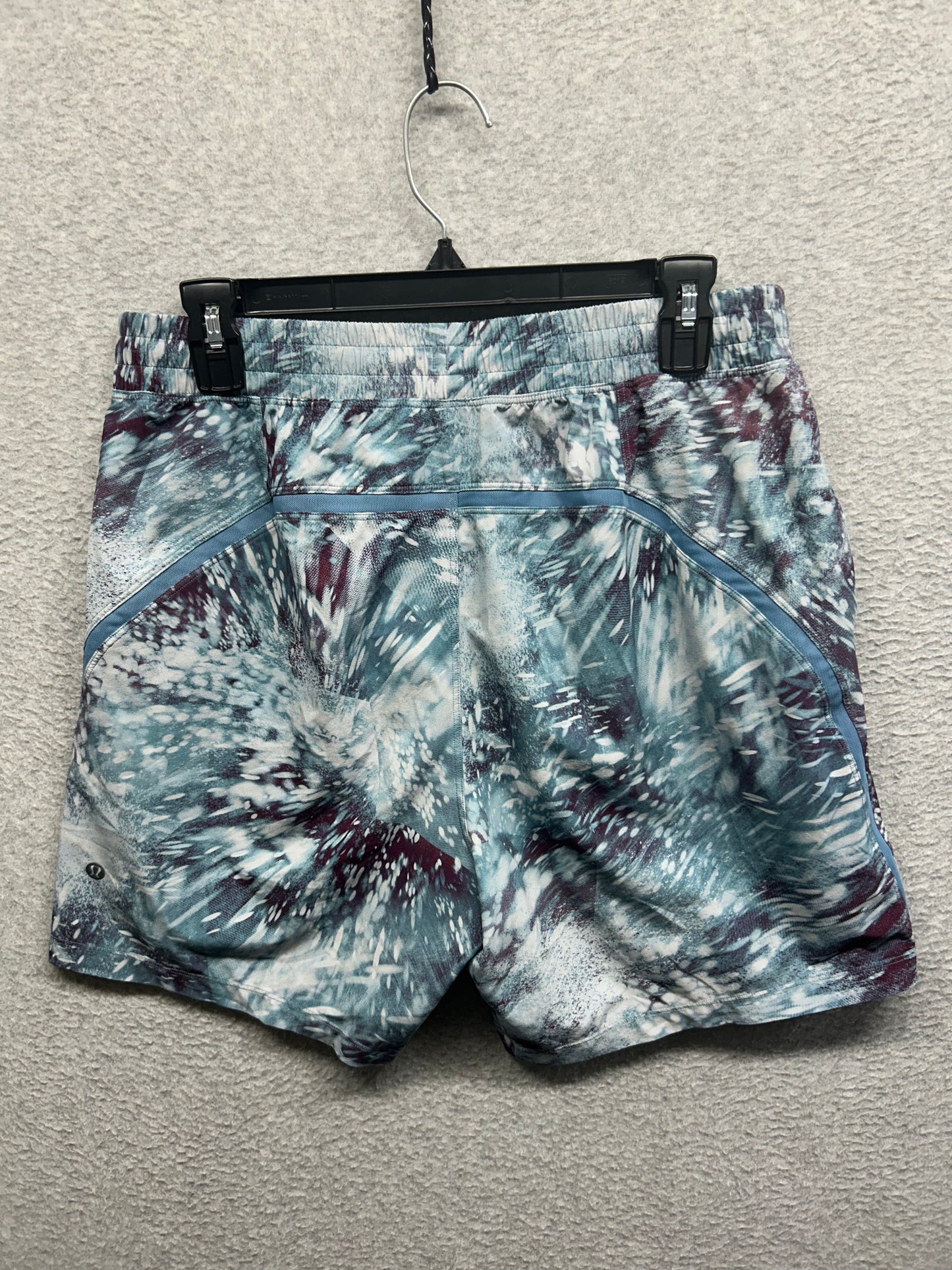 Lululemon Pace Breaker Shorts 7” Size Large Flicker Pace Utility Blue Multi