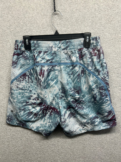 Lululemon Pace Breaker Shorts 7” Size Large Flicker Pace Utility Blue Multi