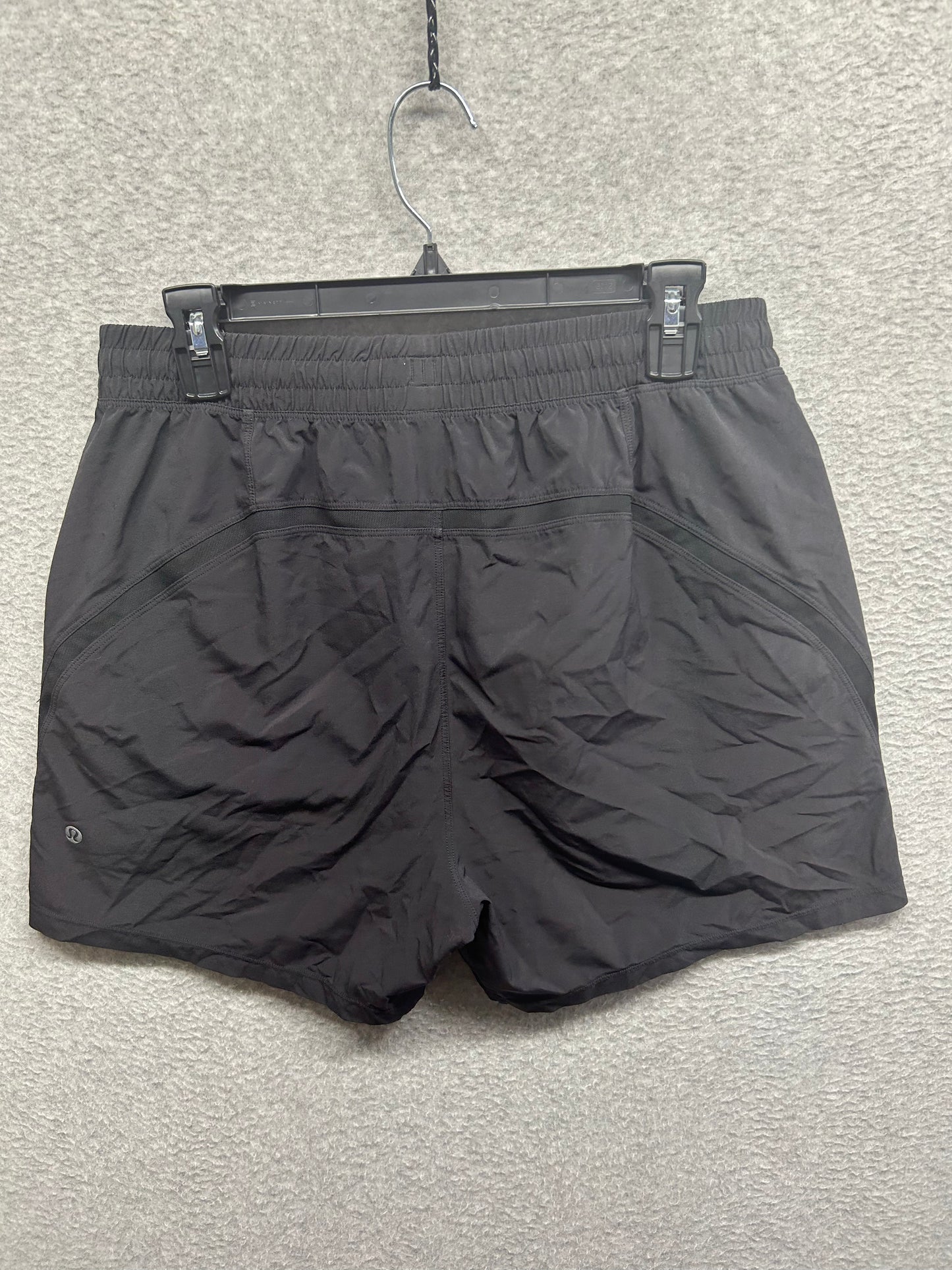 Lululemon Pace Breaker Linerless Short 5" Size Large (Square) Black