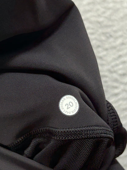 Lululemon Power Thru High Rise Tight 25" Size 20 Black
